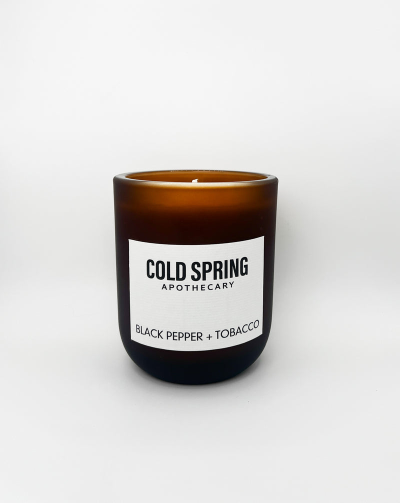 Black Pepper + Tobco Candle-Woodland Series